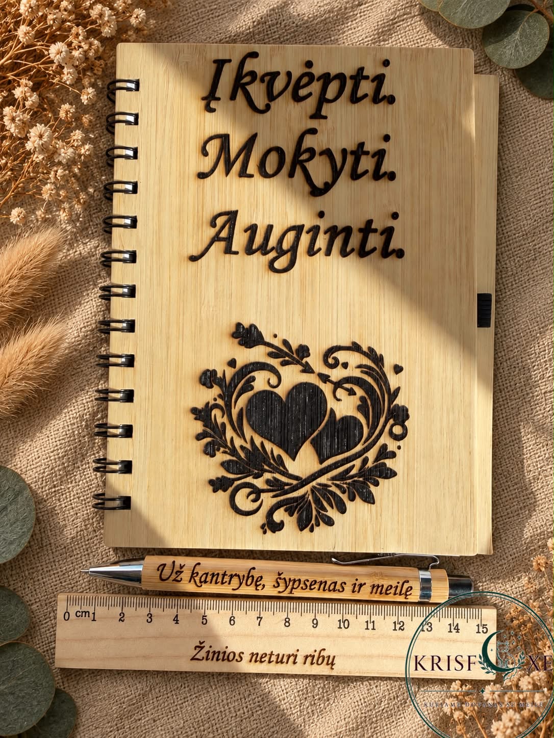 Dovanų rinkinys mokytojams ir auklėtojams „Įkvėpti. Mokyti. Auginti.