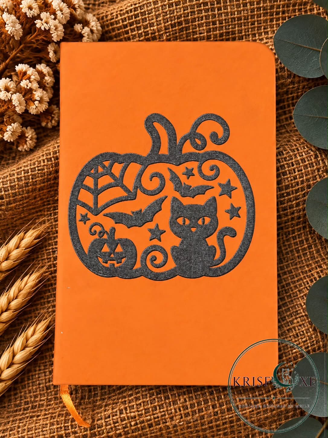 „Helovino katinas“ – A6 užrašinė 🎃🐈‍⬛