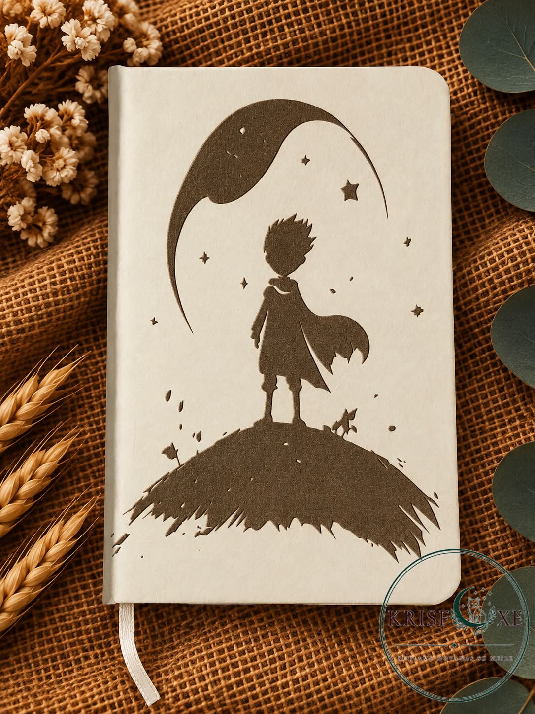 🌙 „Mažojo princo svajonės“ – A6 formato užrašinė